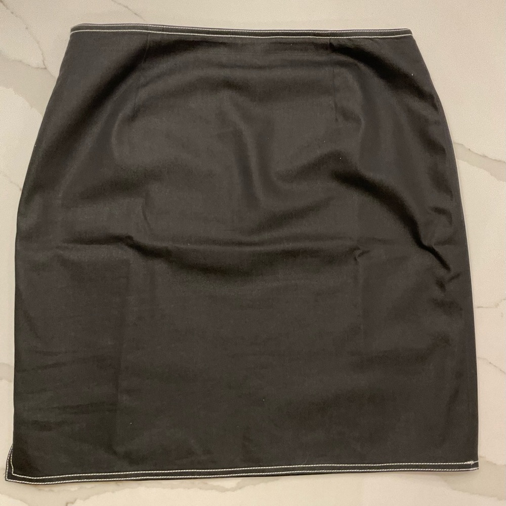 OSCAR DE LA RENTA BLACK PENCIL SKIRT